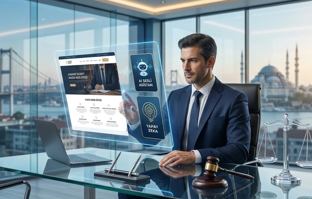 Avukatlar İçin Web Sitesi ve AI Sesli Asistan Rehberi | Yazılım Dükkanı