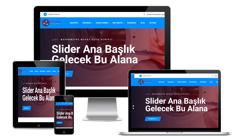 Teknik Servis Web Sitesi Görseli