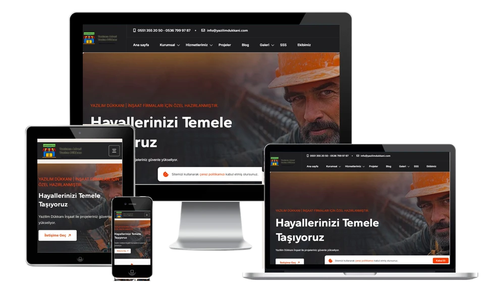İnşaat Web Sitesi